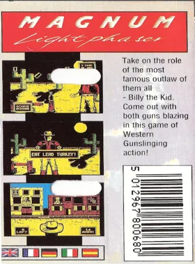 Billy The Kid (F) (1992) (Version Basic 1.1) [LMC] [CPC Infos] box cover back